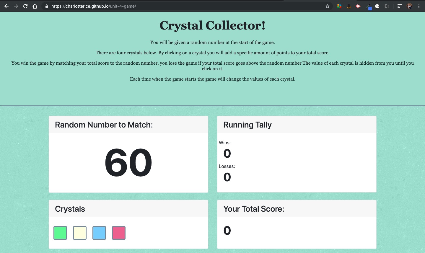 Crystal Screen Shot
